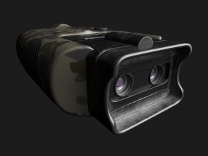 military binocular 3D मॉडल