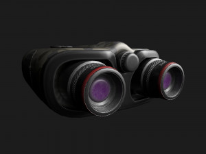military binocular 3D मॉडल