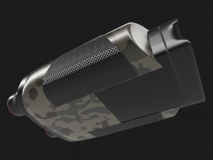 military binocular 3D मॉडल