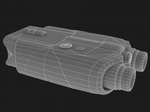 military binocular 3D मॉडल