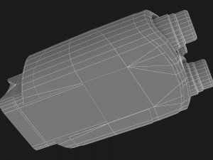 military binocular 3D मॉडल