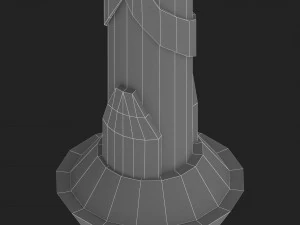 ascia da guerra celtica Modello 3D