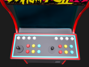 arcade cabinet 3D-Modell