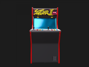 arcade cabinet 3D-Modell