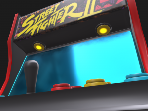 arcade cabinet 3D-Modell