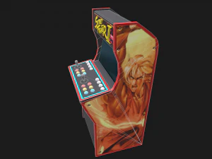 gabinete arcade Modelo 3D