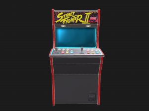 arcade cabinet 3D-Modell