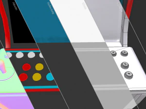 gabinete arcade Modelo 3D