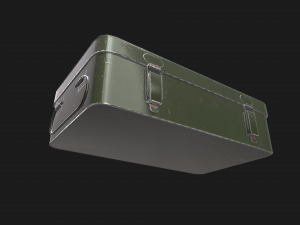 military first aid kit 3D Model
