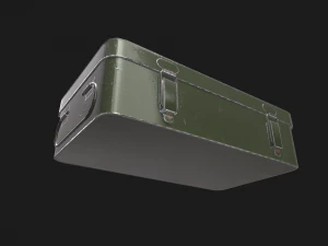 military first aid kit 3D Model
