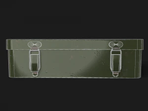 military first aid kit 3D Model
