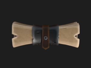 stylized scroll 3D Model