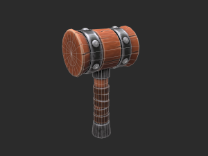 stylized hammer 3D Модель