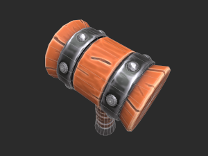 stylized hammer 3D Модель
