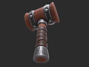 stylized hammer 3D Модель