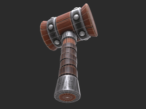 stylized hammer 3D Модель