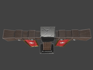 stylized pillar 3D-Modell