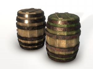 barrel ultimate pack Model 3D