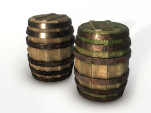 barrel ultimate pack 3D Model