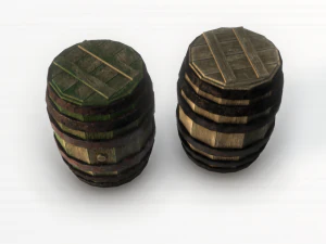 barrel ultimate pack 3D Model