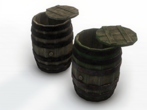 barrel ultimate pack Model 3D