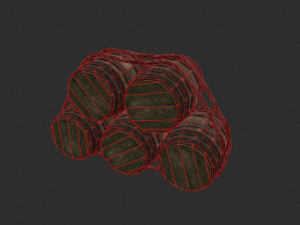 barrel ultimate pack Model 3D