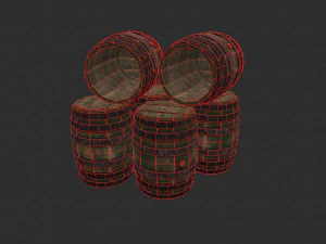 barrel ultimate pack 3D Model