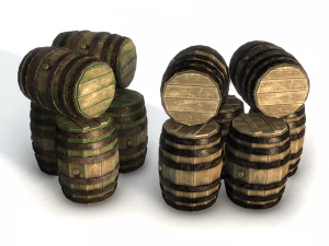barrel ultimate pack 3D Model