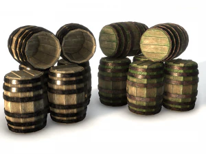 barrel ultimate pack 3D Model