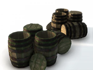 barrel ultimate pack 3D Model