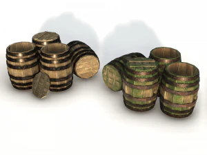 barrel ultimate pack 3D Model