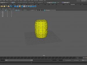 barrel pbr 3D Model