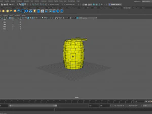 barrel pbr 3D Model