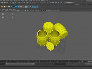 バレルスタック 3Dモデル