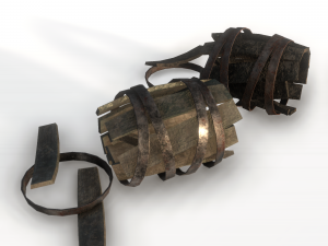 barrel rubble 3D 모델