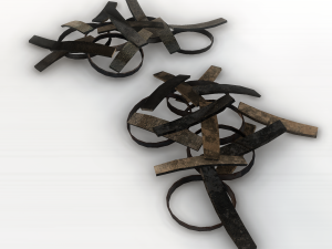 barrel rubble 3D 모델