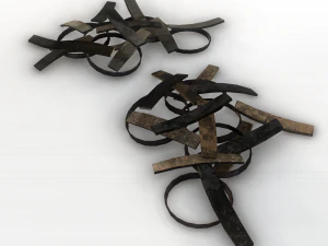 barrel broken 3D Model