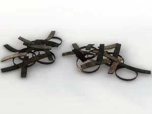 barrel broken 3D Model