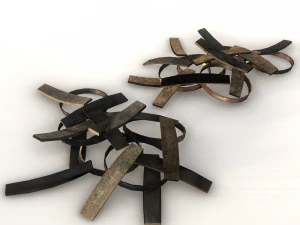 barrel broken 3D Model