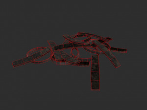 barrel broken 3D Model