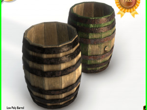 barrel open 3D-Modell