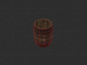 barrel open 3D Model