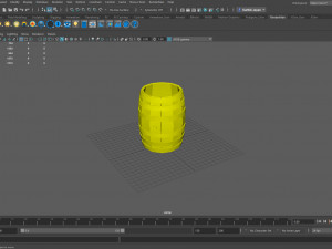 barrel open 3D Model