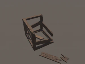 crates with lod 3D Model