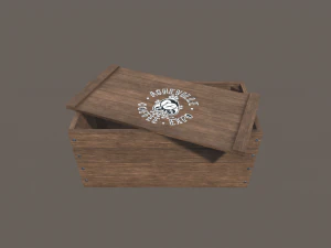 crates with lod 3D Model