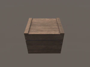 crates with lod 3D Model
