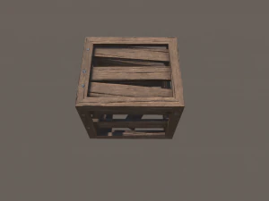 crates with lod 3D Model