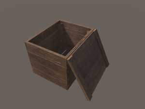 crates without lod Modèle 3D