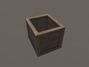 crates without lod Modèle 3D
