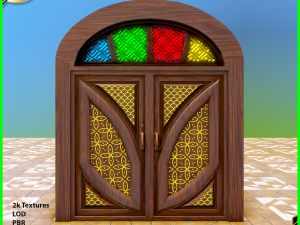 double door 3D Model